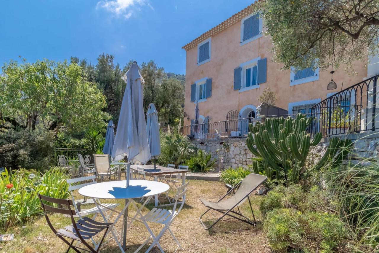 Le Mas D'Angeline, Vue Mer, Jardin Commun, Parking, Voiture Requise, 10 Min En Voiture De Monaco, Route Etroite, Pente Raide, Croisement Limite, Sea View, Shared Garden, Parking, Car Required, 10 Min Drive From Monaco, Narrow Steep Road, Limited Pass Босолей Екстер'єр фото