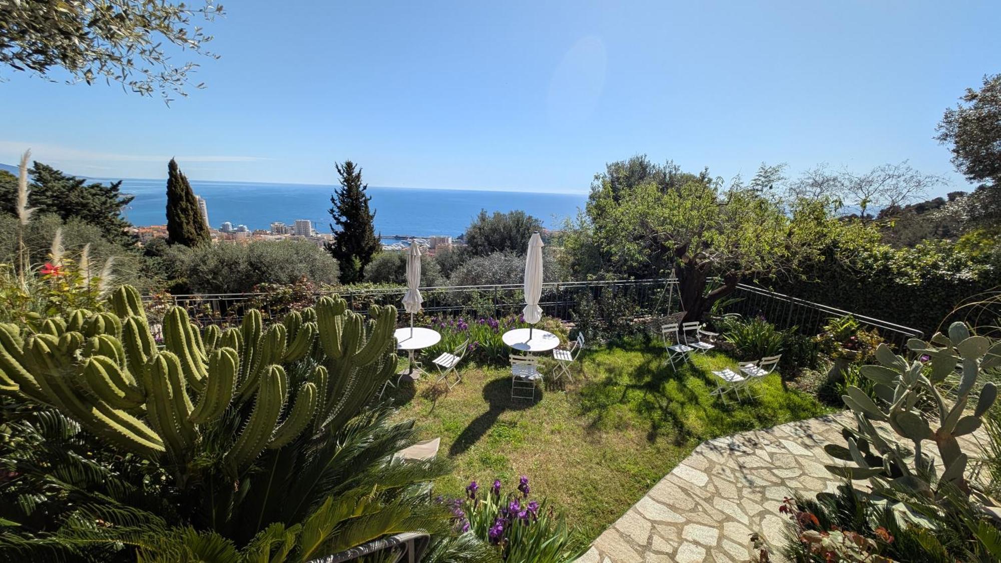 Le Mas D'Angeline, Vue Mer, Jardin Commun, Parking, Voiture Requise, 10 Min En Voiture De Monaco, Route Etroite, Pente Raide, Croisement Limite, Sea View, Shared Garden, Parking, Car Required, 10 Min Drive From Monaco, Narrow Steep Road, Limited Pass Босолей Екстер'єр фото