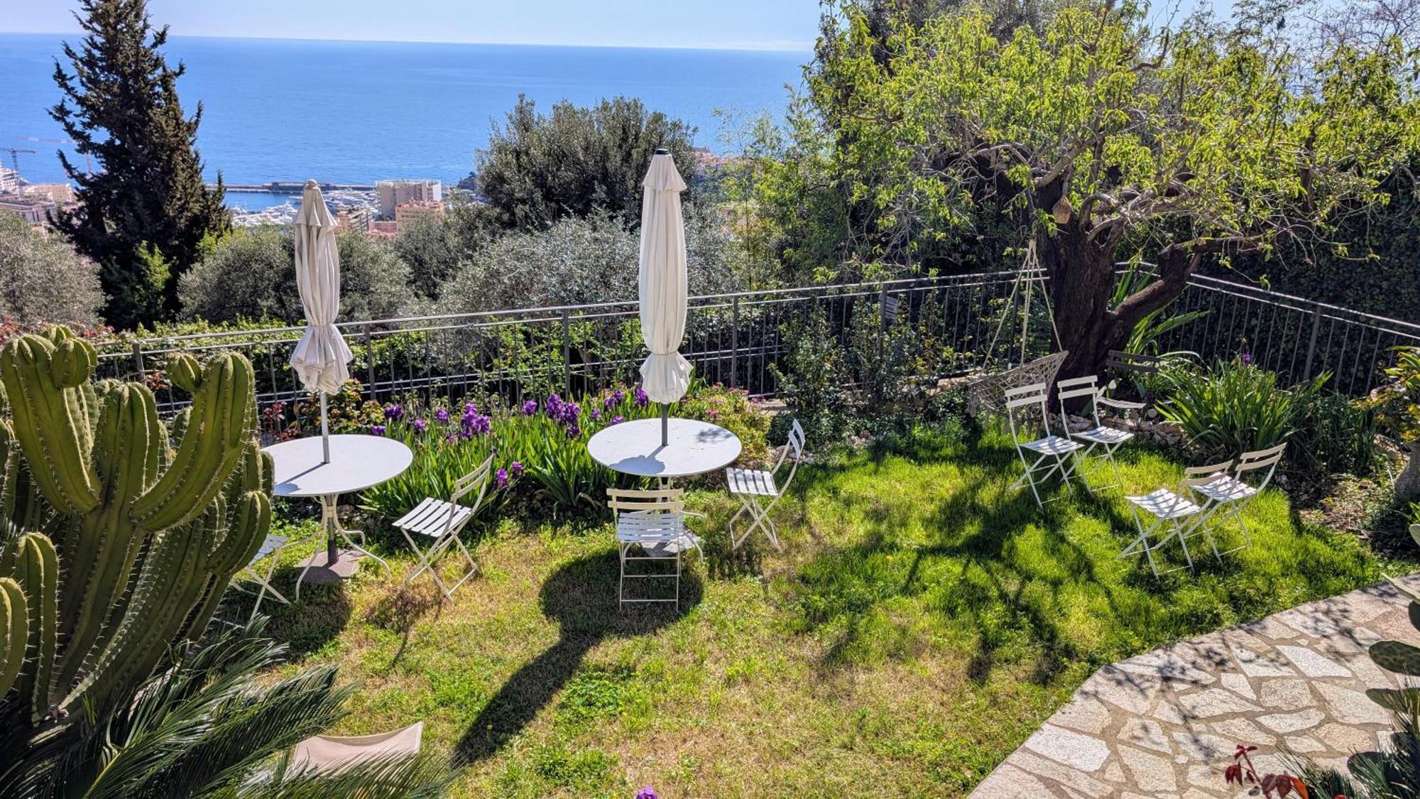 Le Mas D'Angeline, Vue Mer, Jardin Commun, Parking, Voiture Requise, 10 Min En Voiture De Monaco, Route Etroite, Pente Raide, Croisement Limite, Sea View, Shared Garden, Parking, Car Required, 10 Min Drive From Monaco, Narrow Steep Road, Limited Pass Босолей Екстер'єр фото