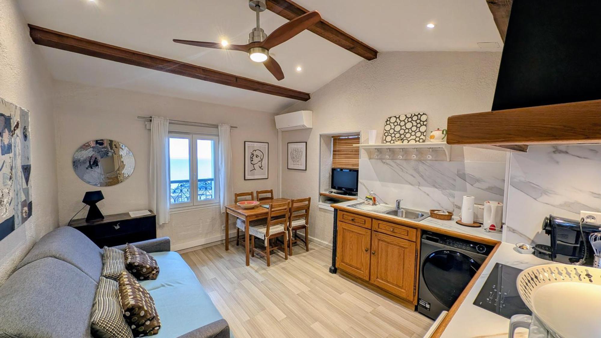 Le Mas D'Angeline, Vue Mer, Jardin Commun, Parking, Voiture Requise, 10 Min En Voiture De Monaco, Route Etroite, Pente Raide, Croisement Limite, Sea View, Shared Garden, Parking, Car Required, 10 Min Drive From Monaco, Narrow Steep Road, Limited Pass Босолей Екстер'єр фото