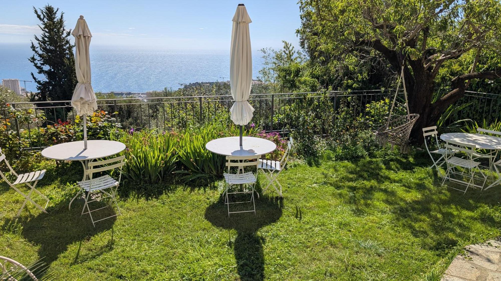 Le Mas D'Angeline, Vue Mer, Jardin Commun, Parking, Voiture Requise, 10 Min En Voiture De Monaco, Route Etroite, Pente Raide, Croisement Limite, Sea View, Shared Garden, Parking, Car Required, 10 Min Drive From Monaco, Narrow Steep Road, Limited Pass Босолей Екстер'єр фото